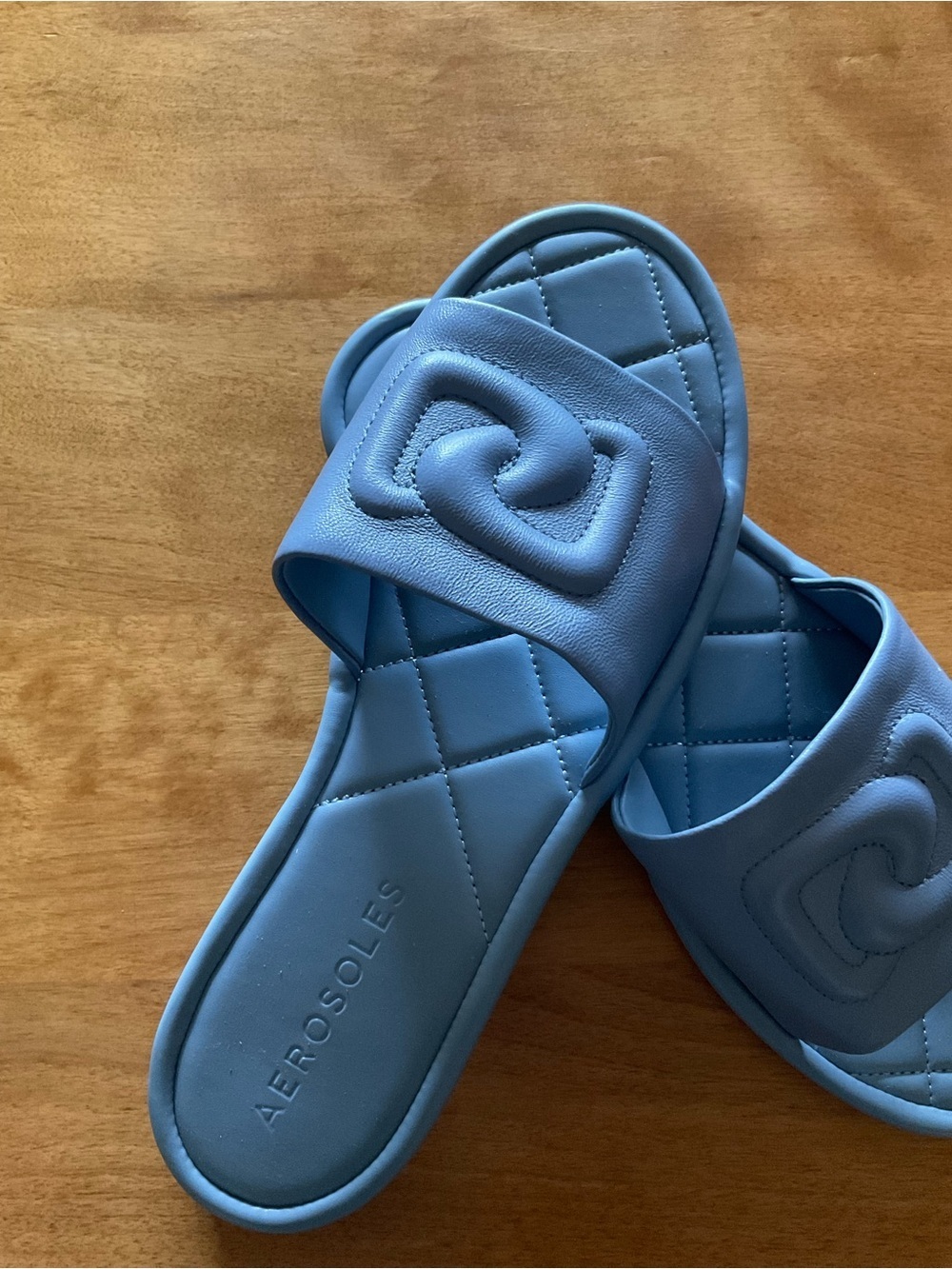 NWOB AEROSOLES®Jilda Sandal
 in Light Blue. Size 9